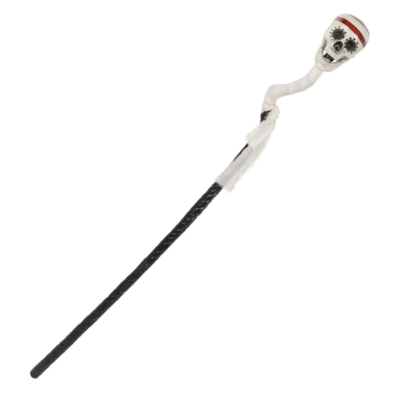 Op deze afbeelding zie je een Accessoires, van het merk Boland. Wandelstok Doodshoofd 150 Cm