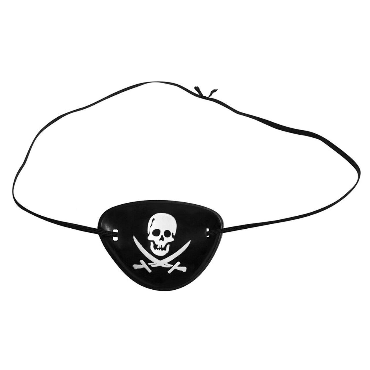 Op deze afbeelding zie je een Accessoires, van het merk Boland. Set 4 Piratenooglapjes Schedel & Zwaarden