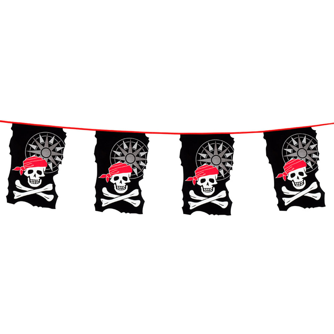 Op deze afbeelding zie je een Decoratie, van het merk Boland. Vlaggenlijn Piraat Kompas 10 Meter