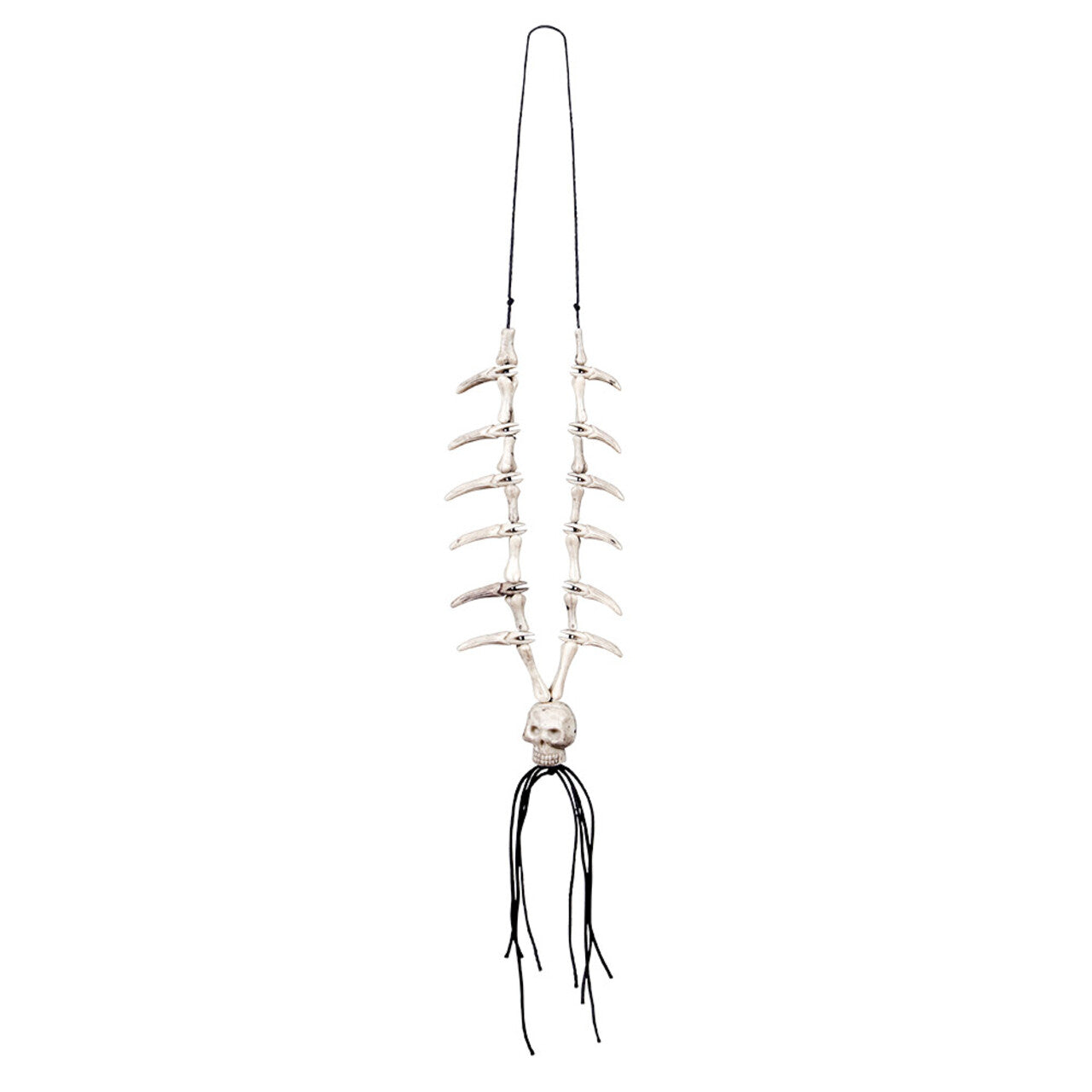 Op deze afbeelding zie je een Accessoires, van het merk Boland. Ketting Sjamaan Skull And Bones
