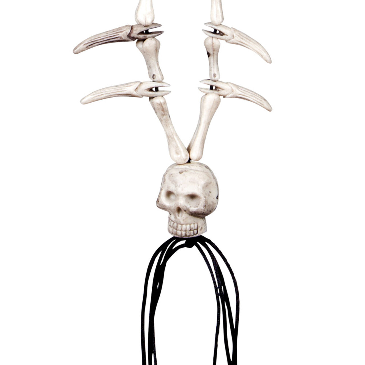 Op deze afbeelding zie je een Accessoires, van het merk Boland. Ketting Sjamaan Skull And Bones