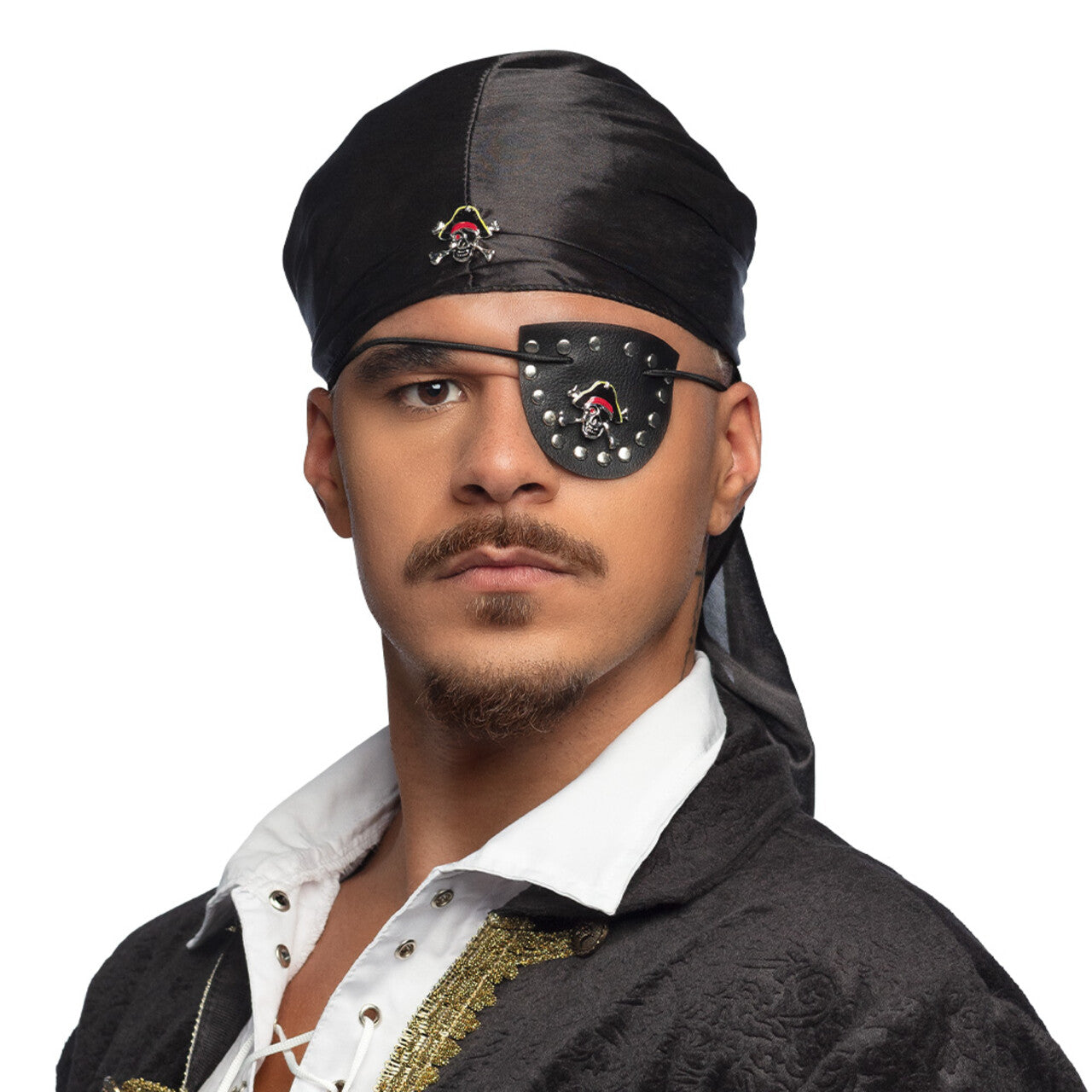 Op deze afbeelding zie je een Accessoires, van het merk Boland. Set Pirate Gangster