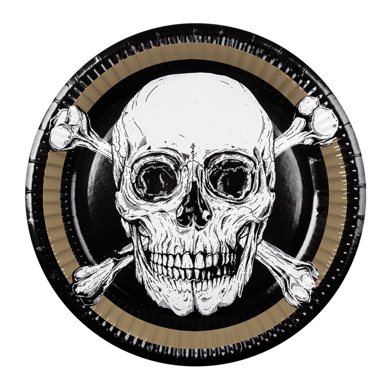 Op deze afbeelding zie je een Decoratie, van het merk Boland. Piraten Party Bordjes 10 Stuks