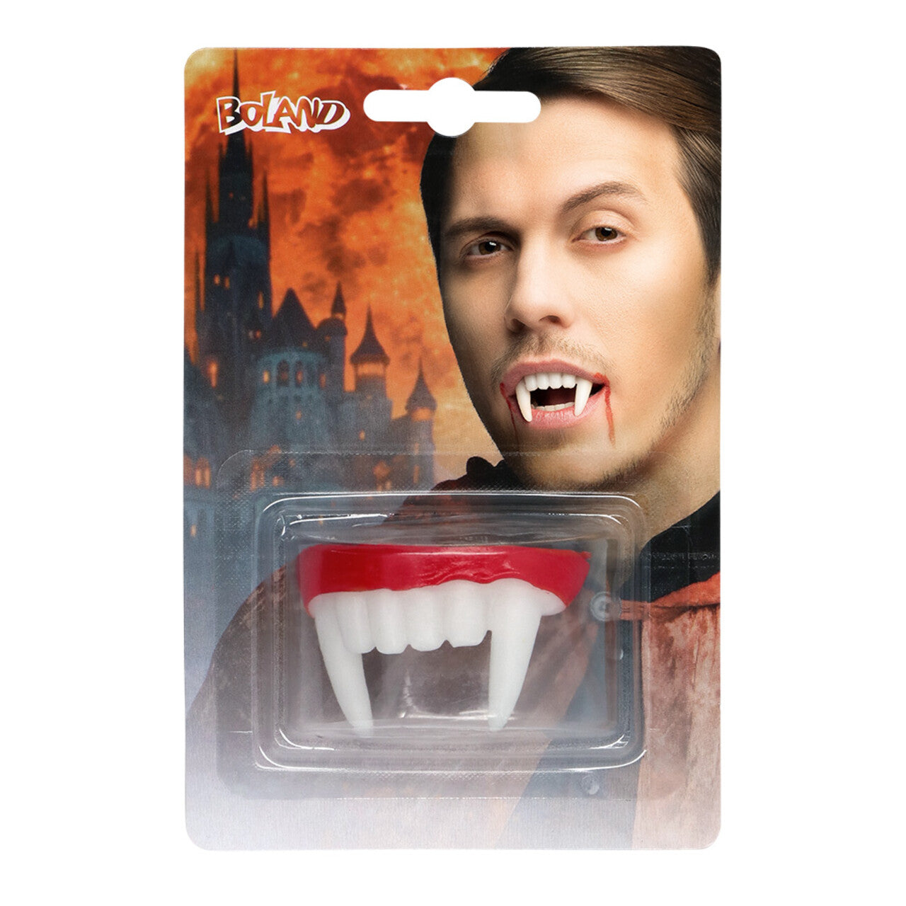 Op deze afbeelding zie je een Accessoires, van het merk Boland. Bijtgrage Vampiertanden