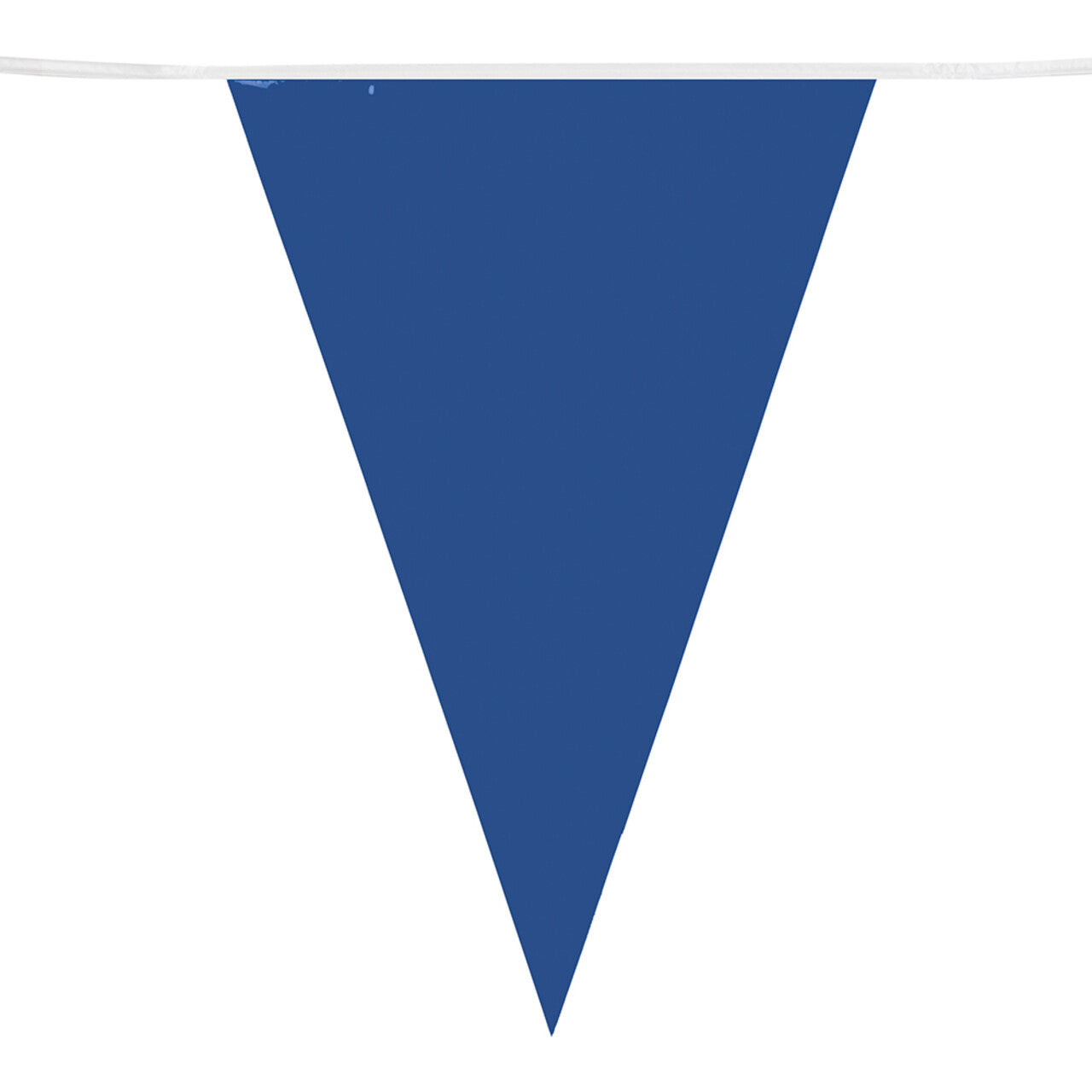 Op deze afbeelding zie je een Decoratie, van het merk Boland. Pe Vlaggenlijn Blauw / Wit