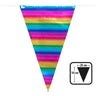 Folie Vlaggenlijn Regenboog Kleuren Feest