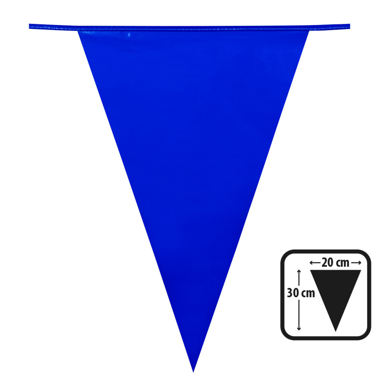 Op deze afbeelding zie je een Decoratie, van het merk Boland. Vlaggenlijn Marine Blauw