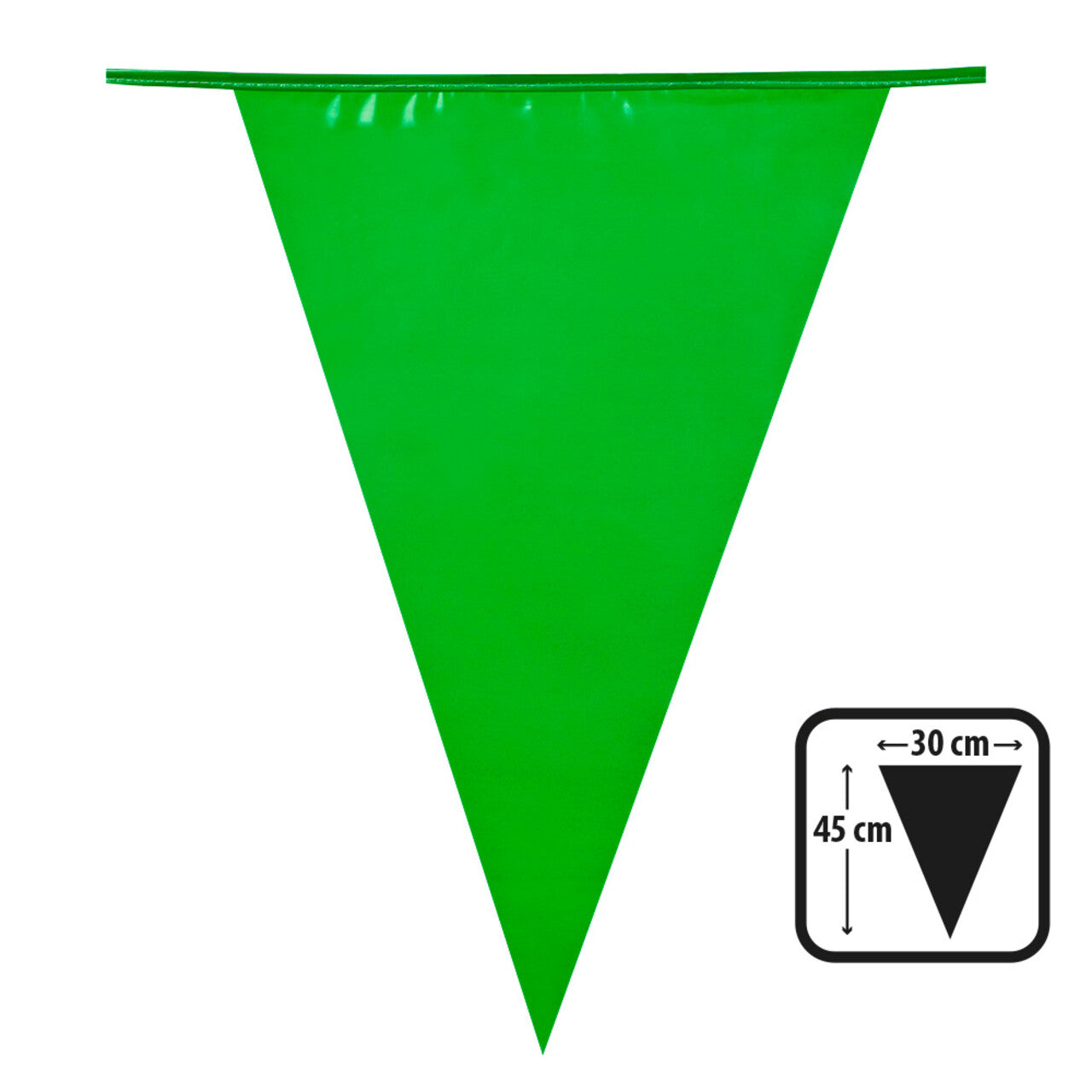 Op deze afbeelding zie je een Decoratie, van het merk Boland. Pe Vlaggenlijn Groen St Patricksday