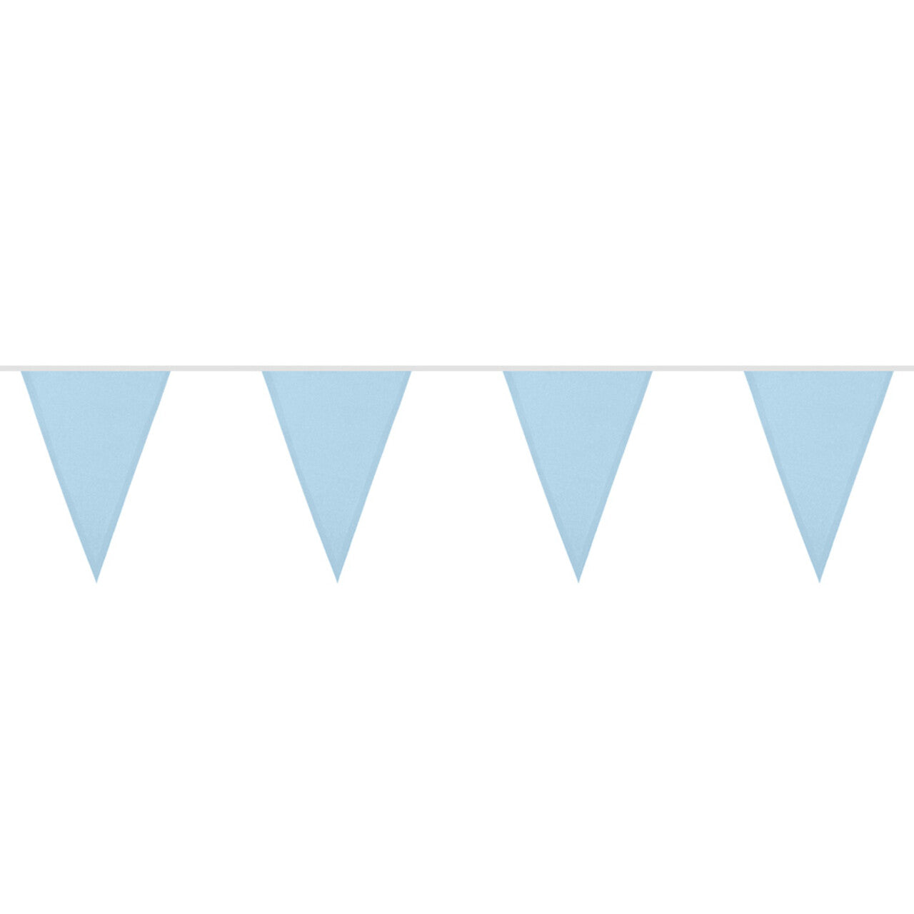 Op deze afbeelding zie je een Decoratie, van het merk Boland. Vlaggenlijn Baby Blauw