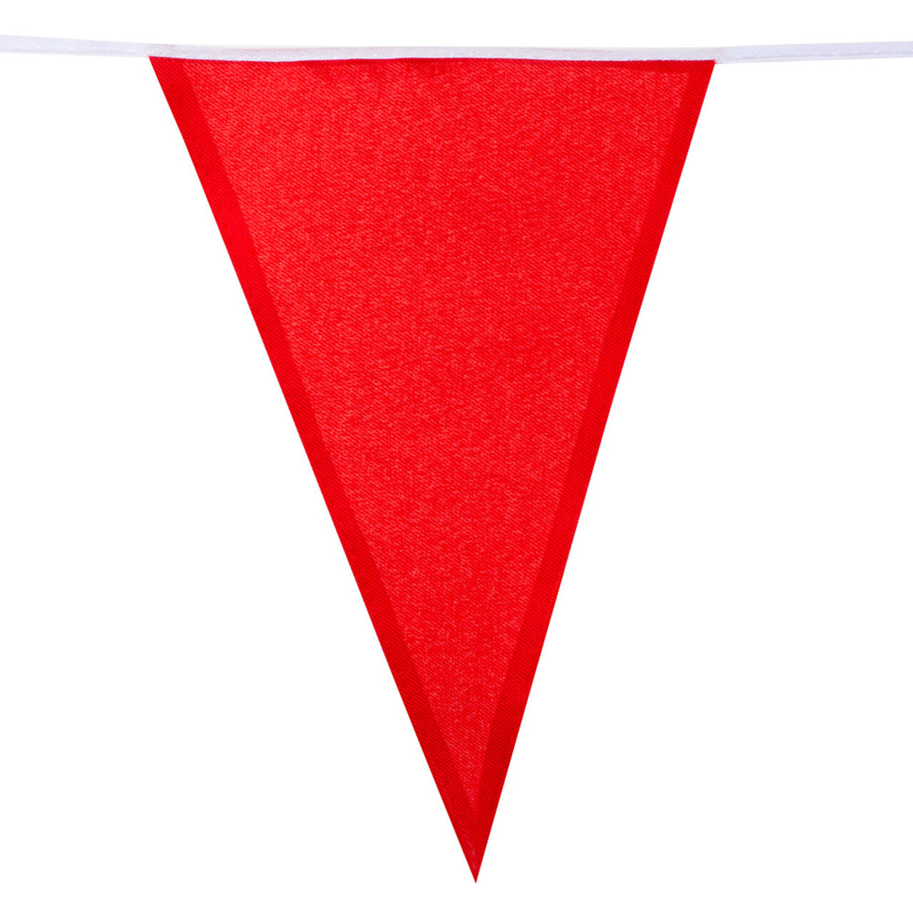 Op deze afbeelding zie je een Decoratie, van het merk Boland. Polyester Vlaggenlijn Rood / Wit / Blauw