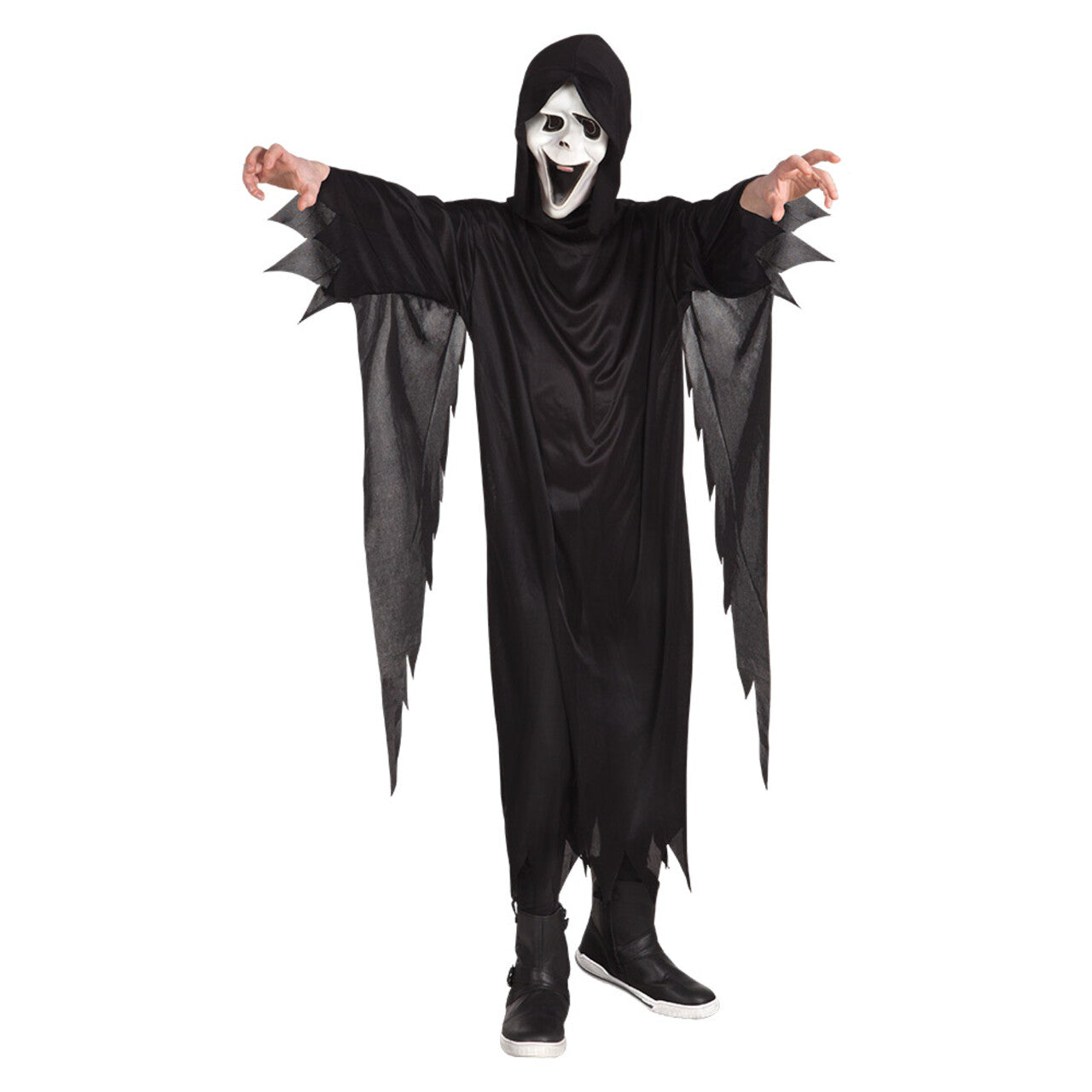 Op deze afbeelding zie je een Kostuums, van het merk Boland. Huilende Hein Spook Jongen Kostuum