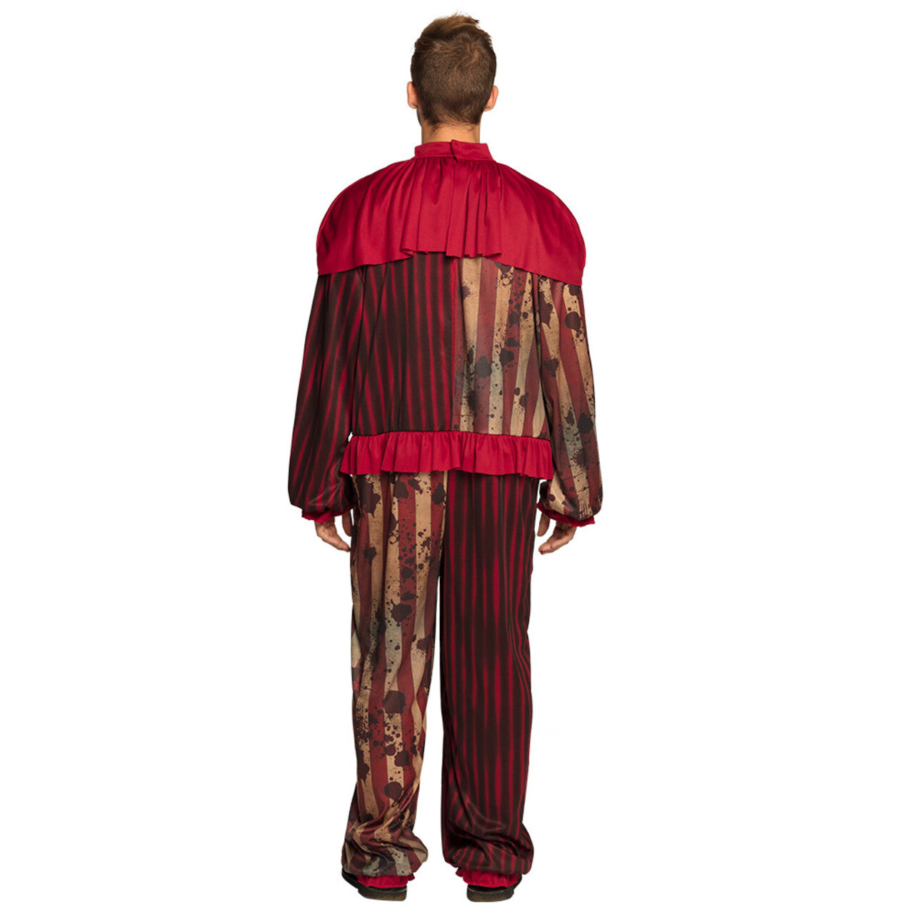 Op deze afbeelding zie je een Kostuums, van het merk Boland. Midnight Horror Clown Man Kostuum
