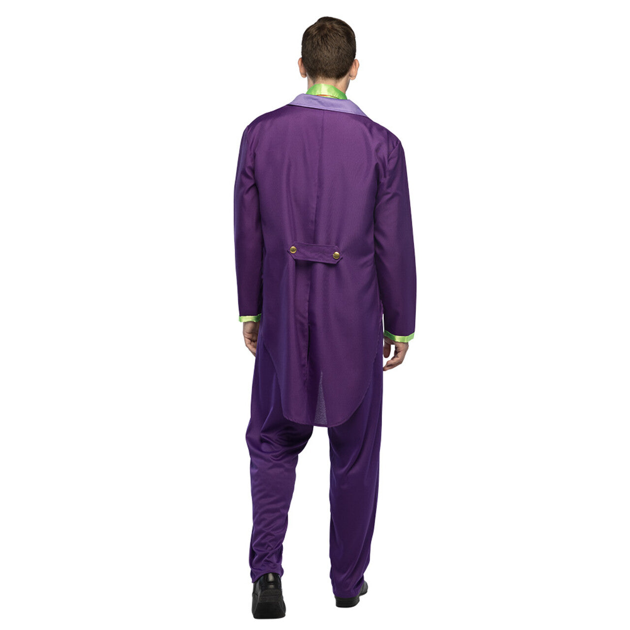 Op deze afbeelding zie je een Kostuums, van het merk Boland. Geniale Evil Joker Man Kostuum