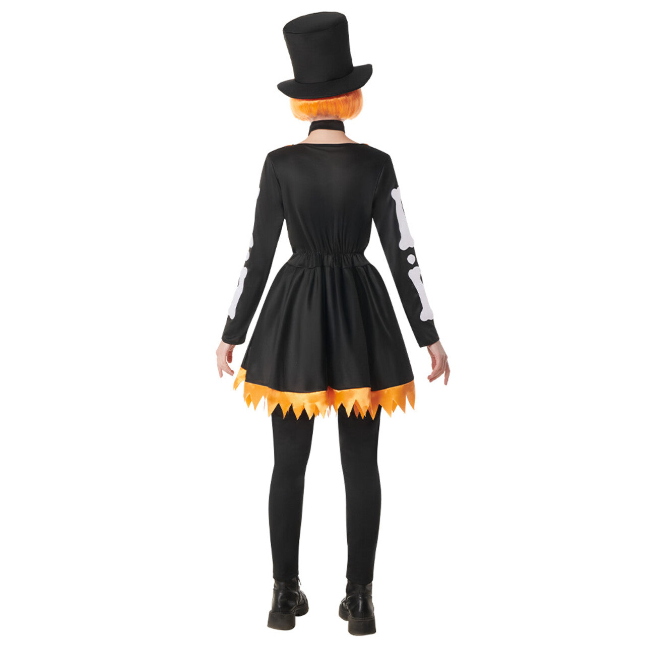 Op deze afbeelding zie je een Kostuums, van het merk Boland. Funky Pumpkin Skeleton Kostuum