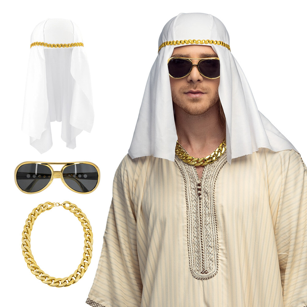 Op deze afbeelding zie je een Accessoires, van het merk Boland. Accessoire Set Sjeik Faheem