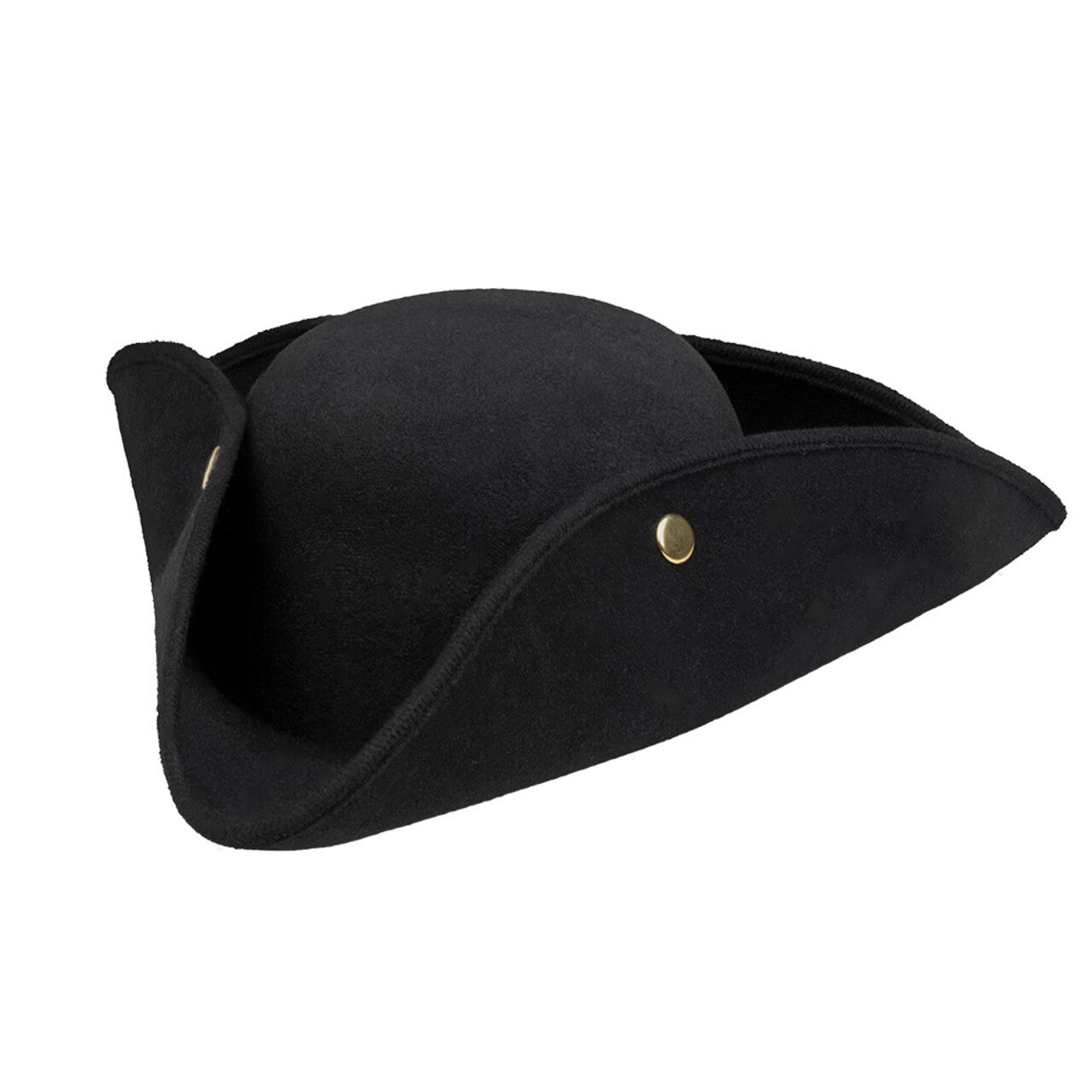 Op deze afbeelding zie je een Accessoires, van het merk Boland. Piratenhoed Admiraal William Zwarthoed