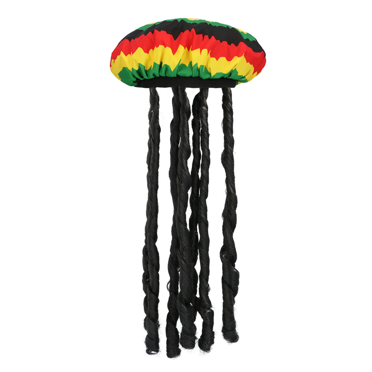 Op deze afbeelding zie je een Accessoires, van het merk Boland. Muts Jamaica Met Rasta Haar