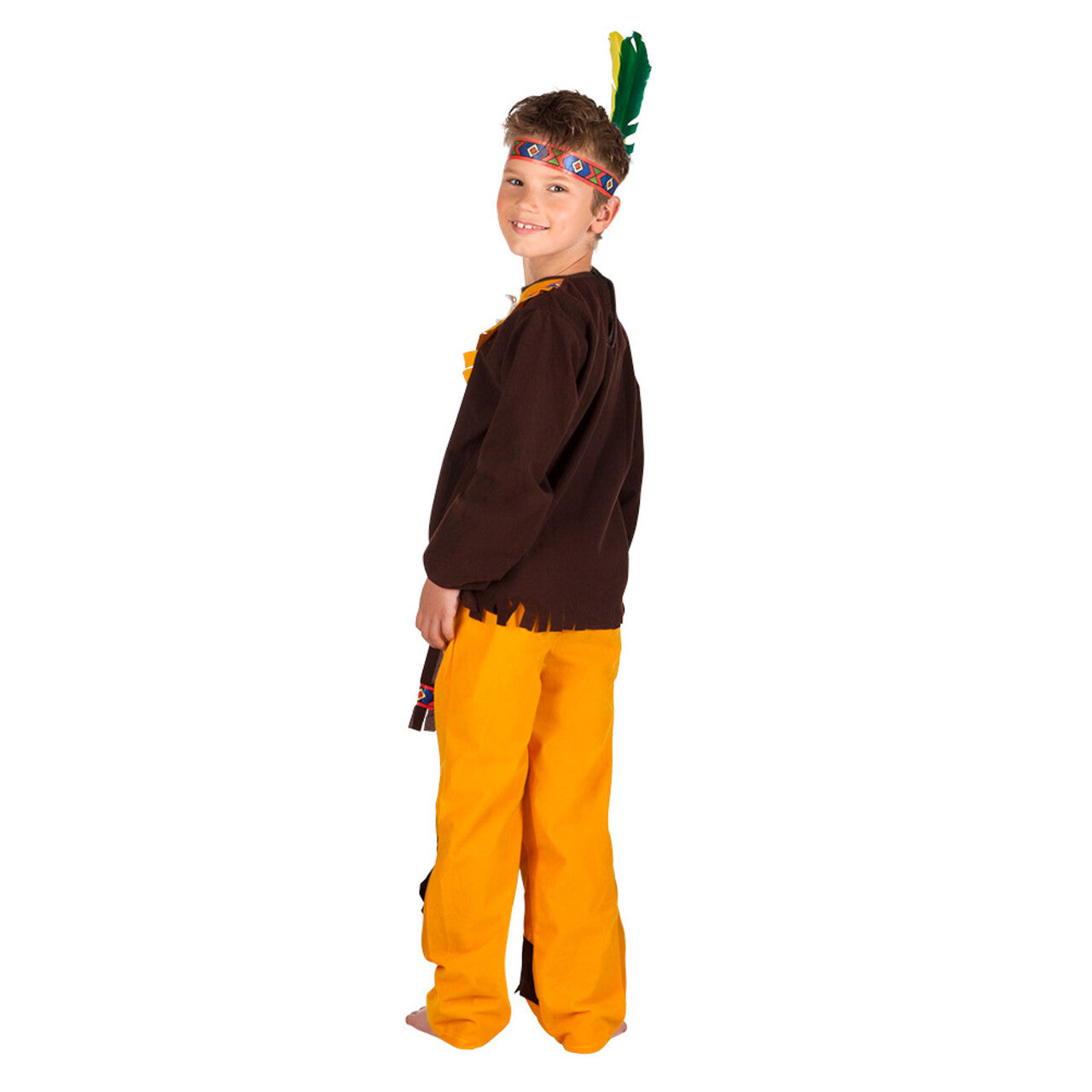 Op deze afbeelding zie je een Kostuums, van het merk Boland. Little Big Chief Kind Kostuum