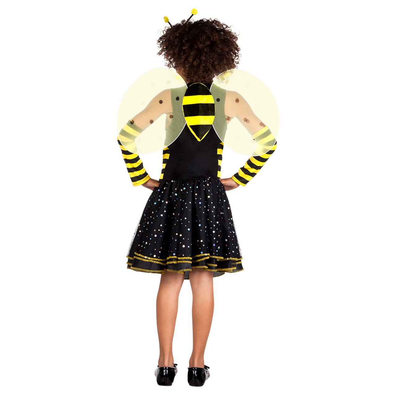 Op deze afbeelding zie je een Kostuums, van het merk Boland. Bee-Bee Zoemgraag Meisje Kostuum