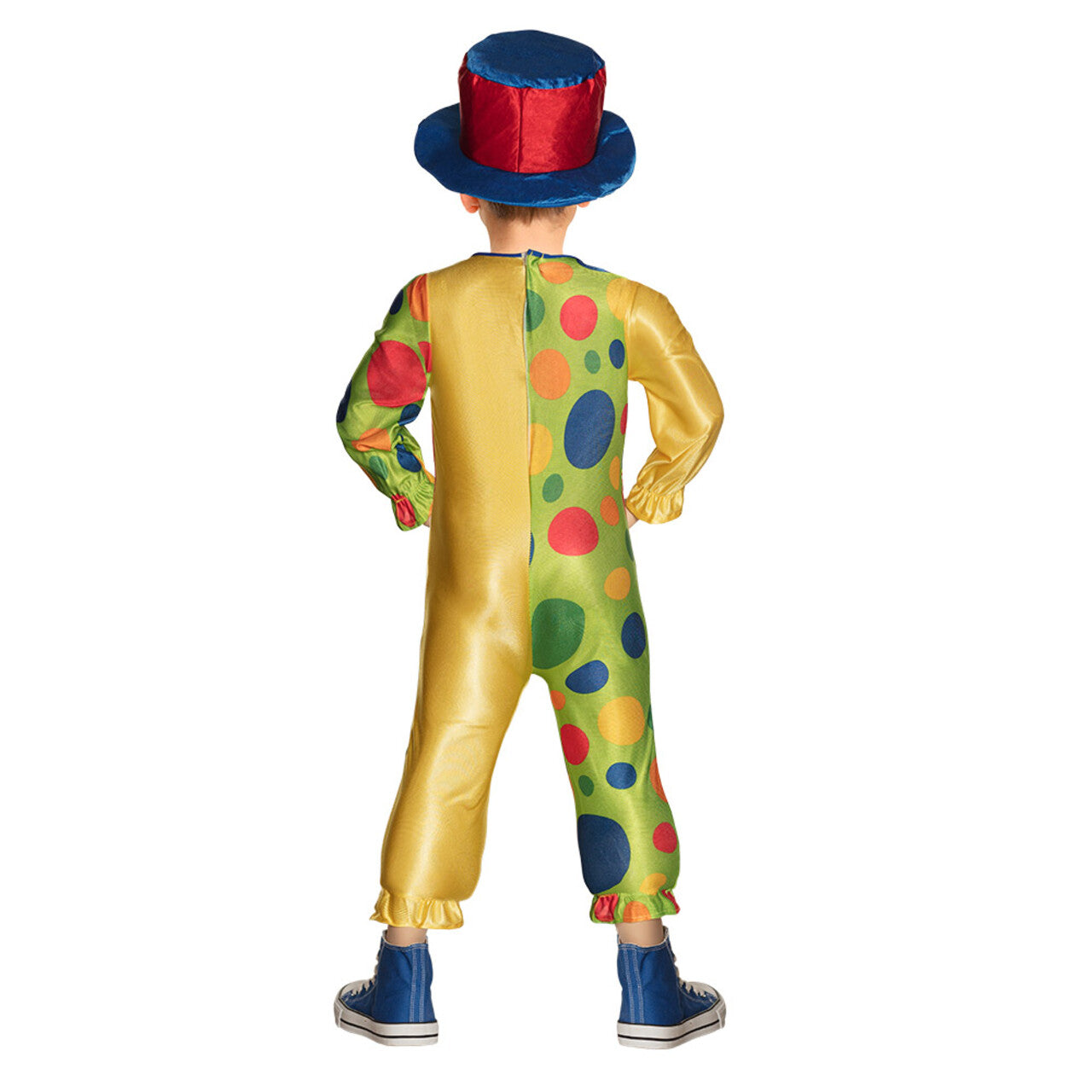 Op deze afbeelding zie je een Kostuums, van het merk Boland. Cookie Clown Kind Kostuum