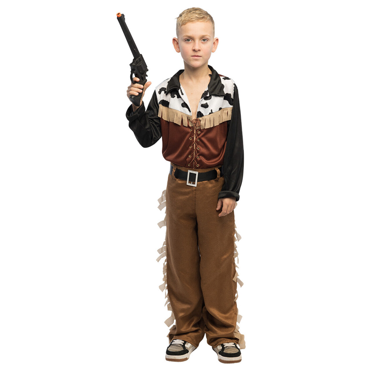 Op deze afbeelding zie je een Kostuums, van het merk Boland. Cowboy Austin Kind Kostuum