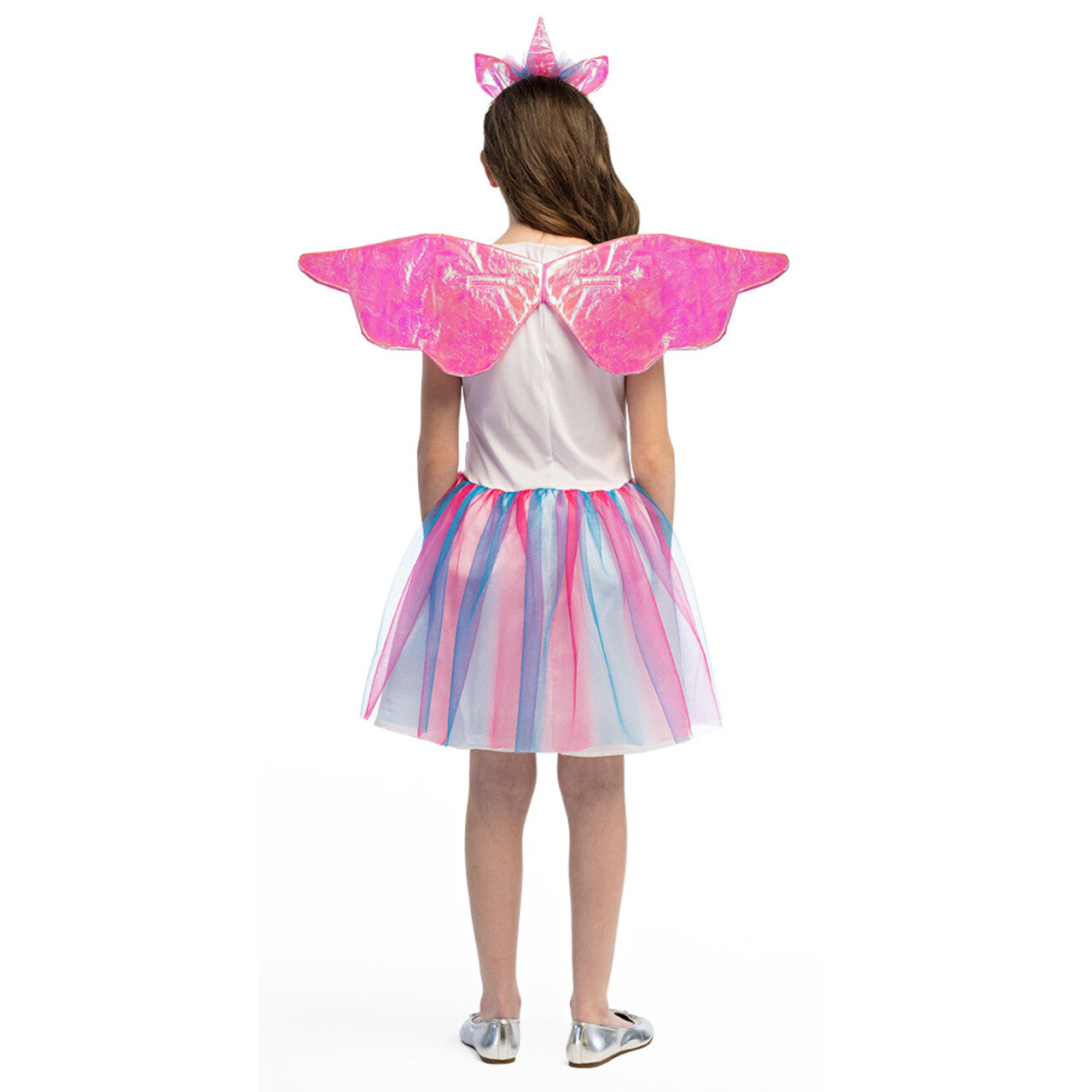 Op deze afbeelding zie je een Kostuums, van het merk Boland. Always Be A Unicorn Meisje Kostuum