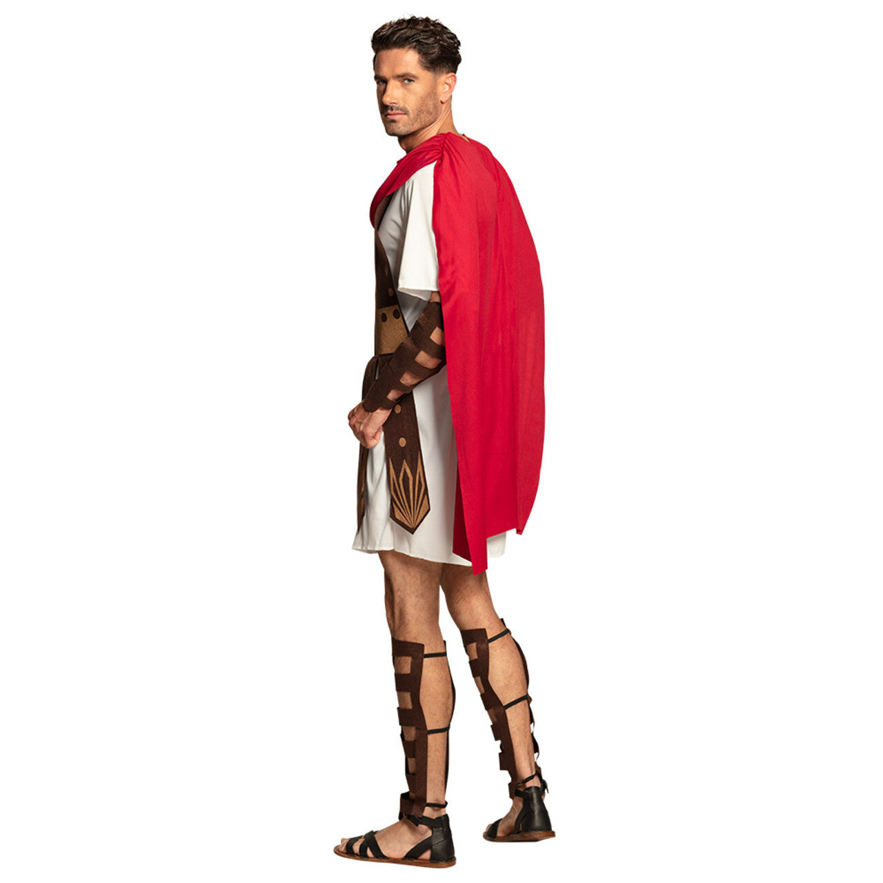Op deze afbeelding zie je een Kostuums, van het merk Boland. Gladiator Maximus Man Kostuum