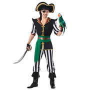 Op deze afbeelding zie je een Kostuums, van het merk Boland. Piraat Huiverende Henry Man Kostuum