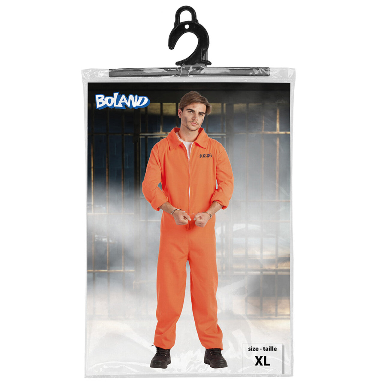 Op deze afbeelding zie je een Kostuums, van het merk Boland. Gevangene Peter Prisonbreak Man Kostuum
