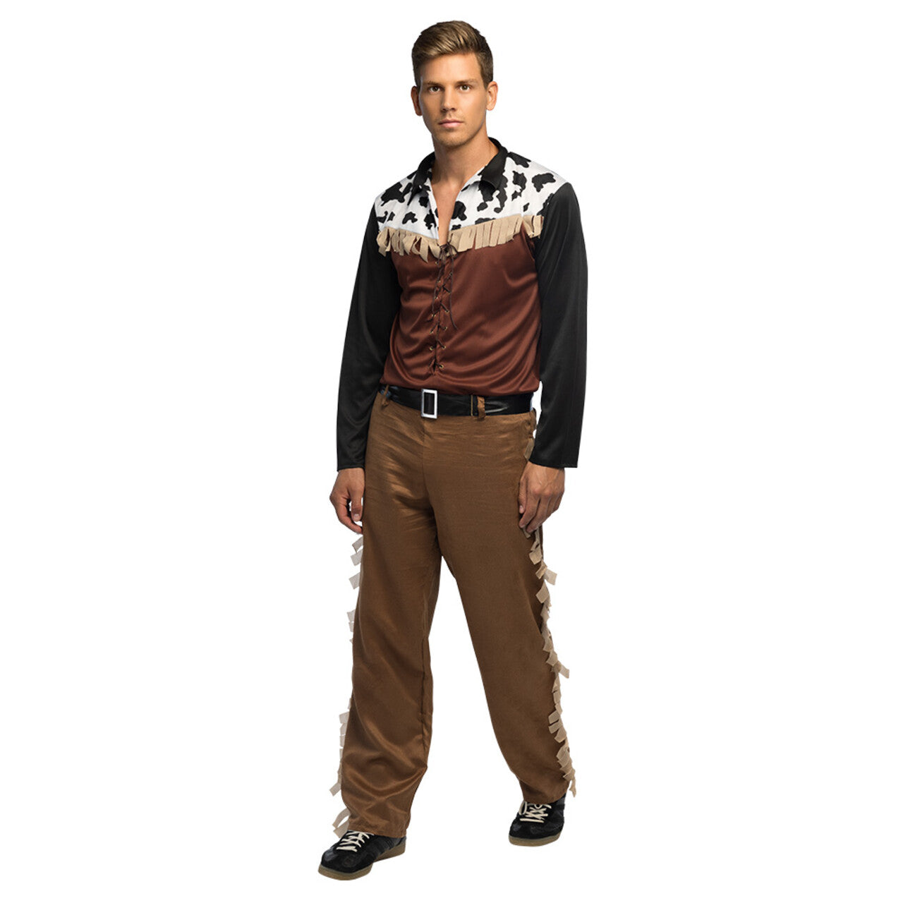 Op deze afbeelding zie je een Kostuums, van het merk Boland. Cowboy Austin Man Kostuum