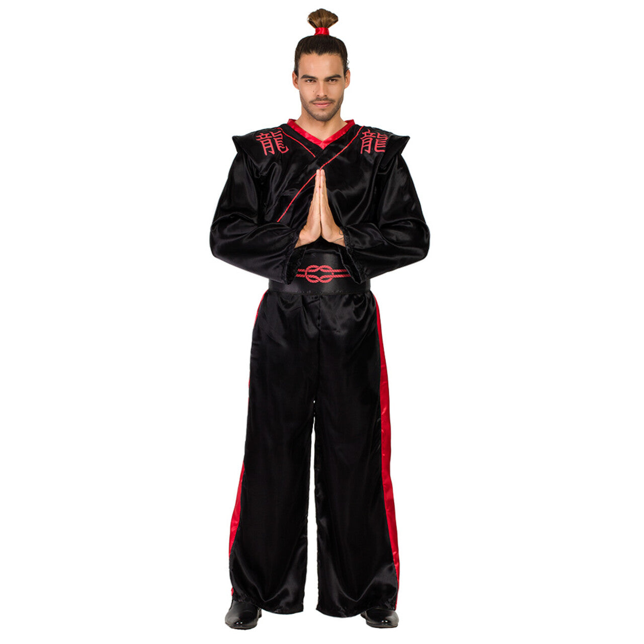 Op deze afbeelding zie je een Kostuums, van het merk Boland. Samurai Bonzai Bob Man Kostuum