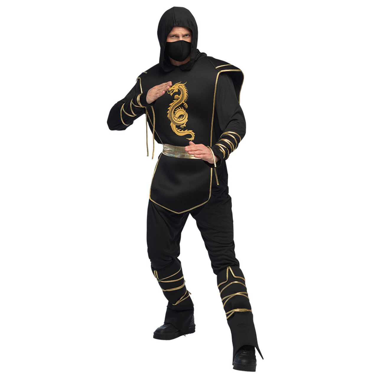 Op deze afbeelding zie je een Kostuums, van het merk Boland. Ninja Tako Tactician Man Kostuum