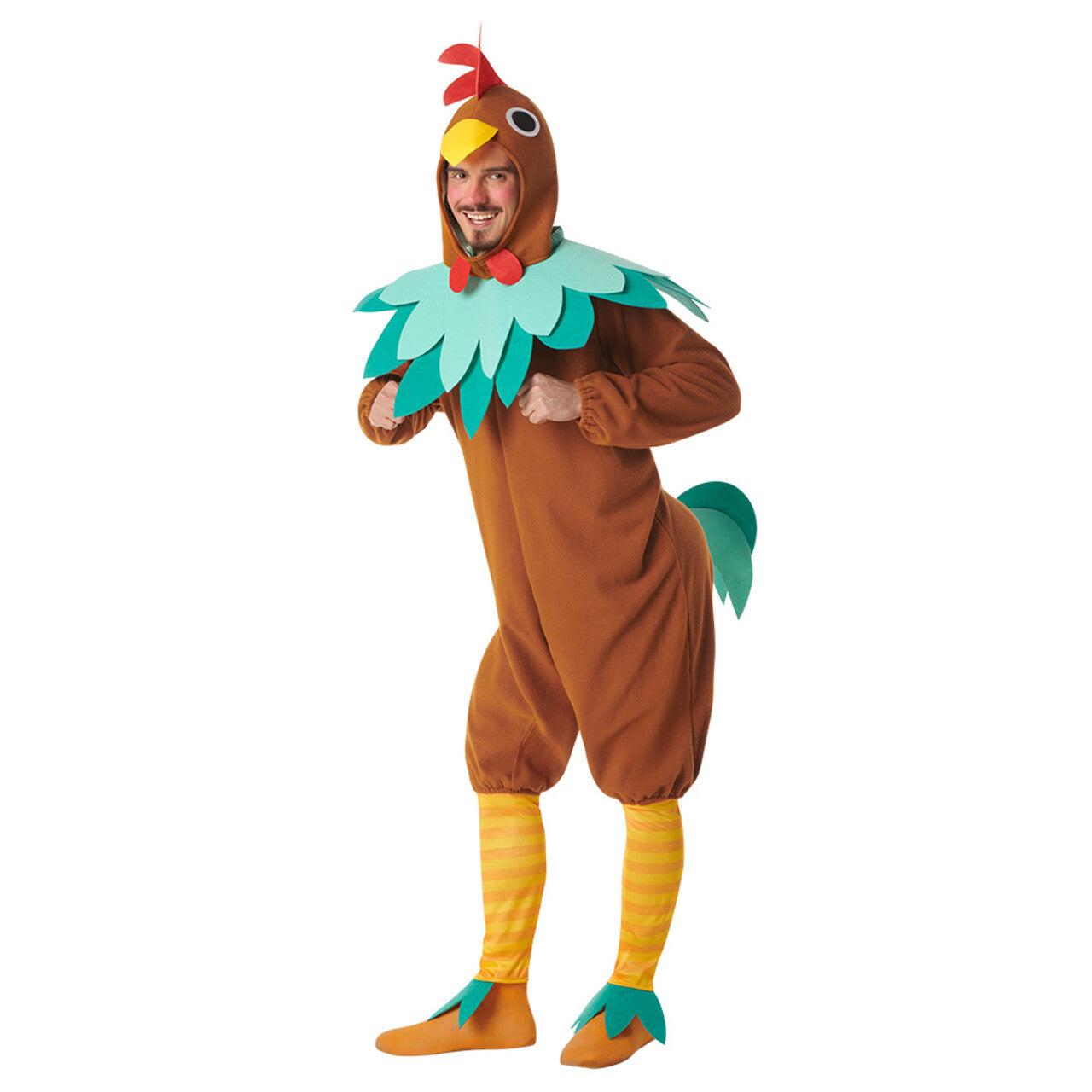 Op deze afbeelding zie je een Kostuums, van het merk Boland. Kakelende Kip El Pollo Loco Kostuum