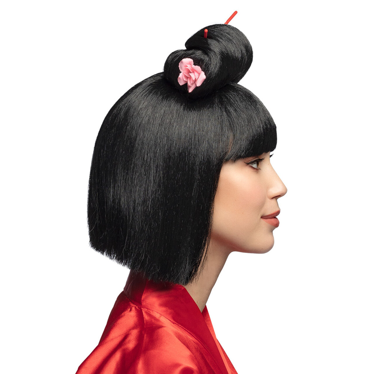 Op deze afbeelding zie je een Accessoires, van het merk Boland. Pruik Maiko Kim Ono