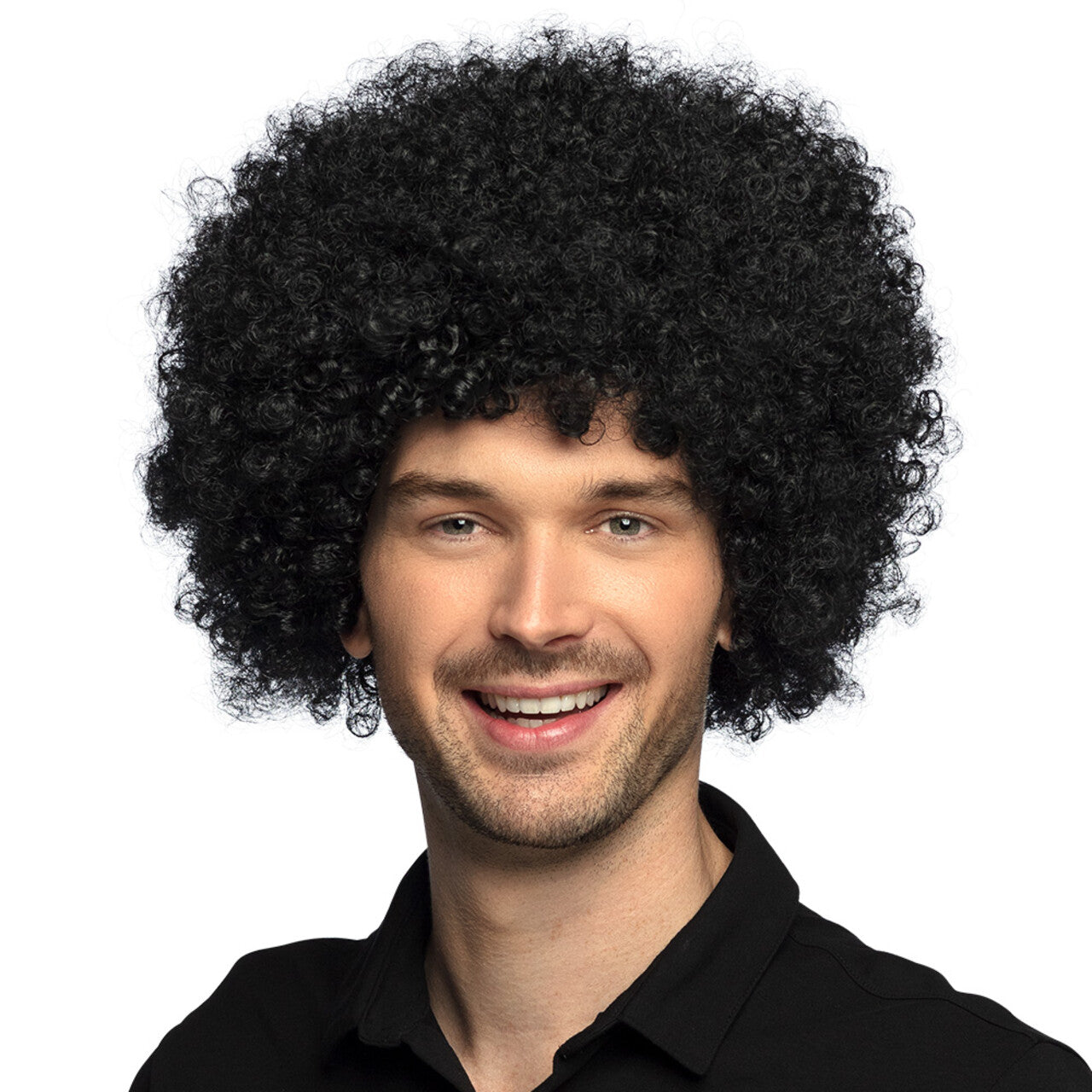 Op deze afbeelding zie je een Accessoires, van het merk Boland. Pruik Groovy Curls