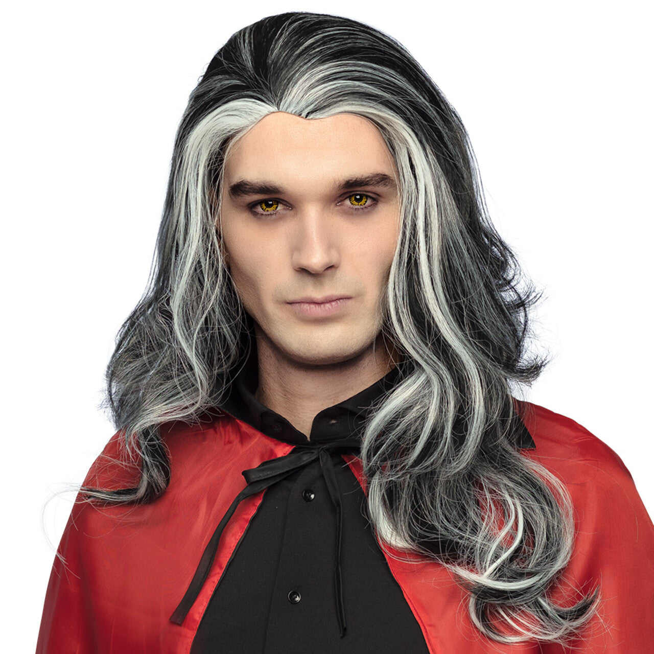 Op deze afbeelding zie je een Accessoires, van het merk Boland. Pruik Vampier Louis