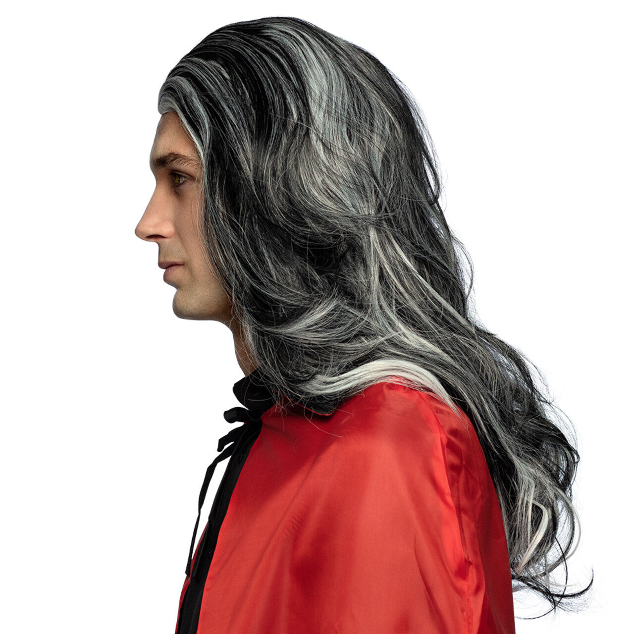 Op deze afbeelding zie je een Accessoires, van het merk Boland. Pruik Vampier Louis