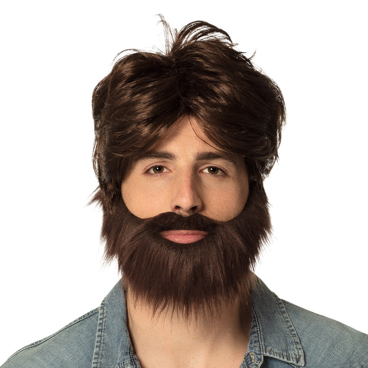 Op deze afbeelding zie je een Accessoires, van het merk Boland. Pruik Austin Dude
