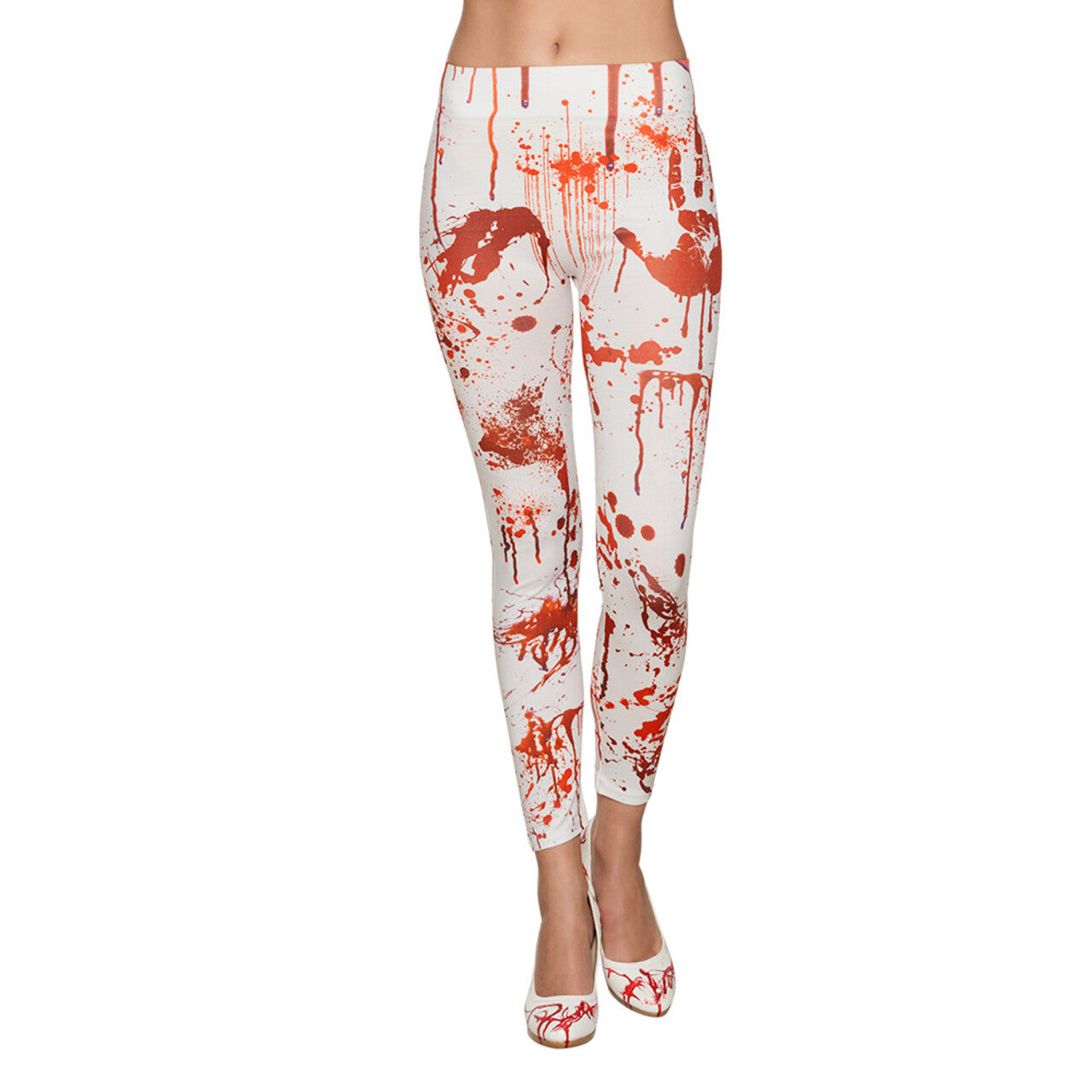 Op deze afbeelding zie je een Kostuums, van het merk Boland. Legging Bloody Legs Vrouw