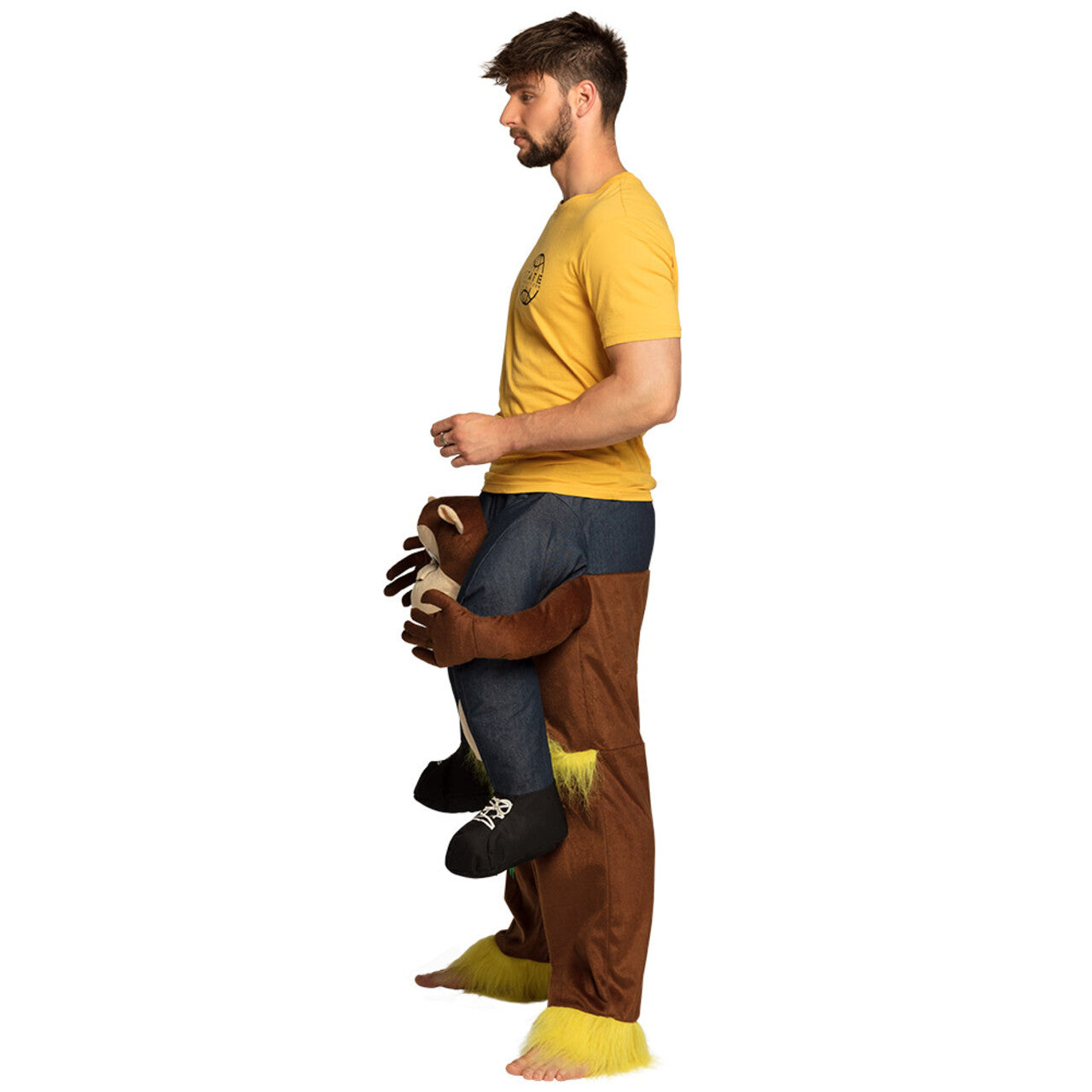 Op deze afbeelding zie je een Kostuums, van het merk Boland. Op De Rug Van Een Funky Monkey Kostuum