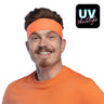 Hoofdband Retro Oranje