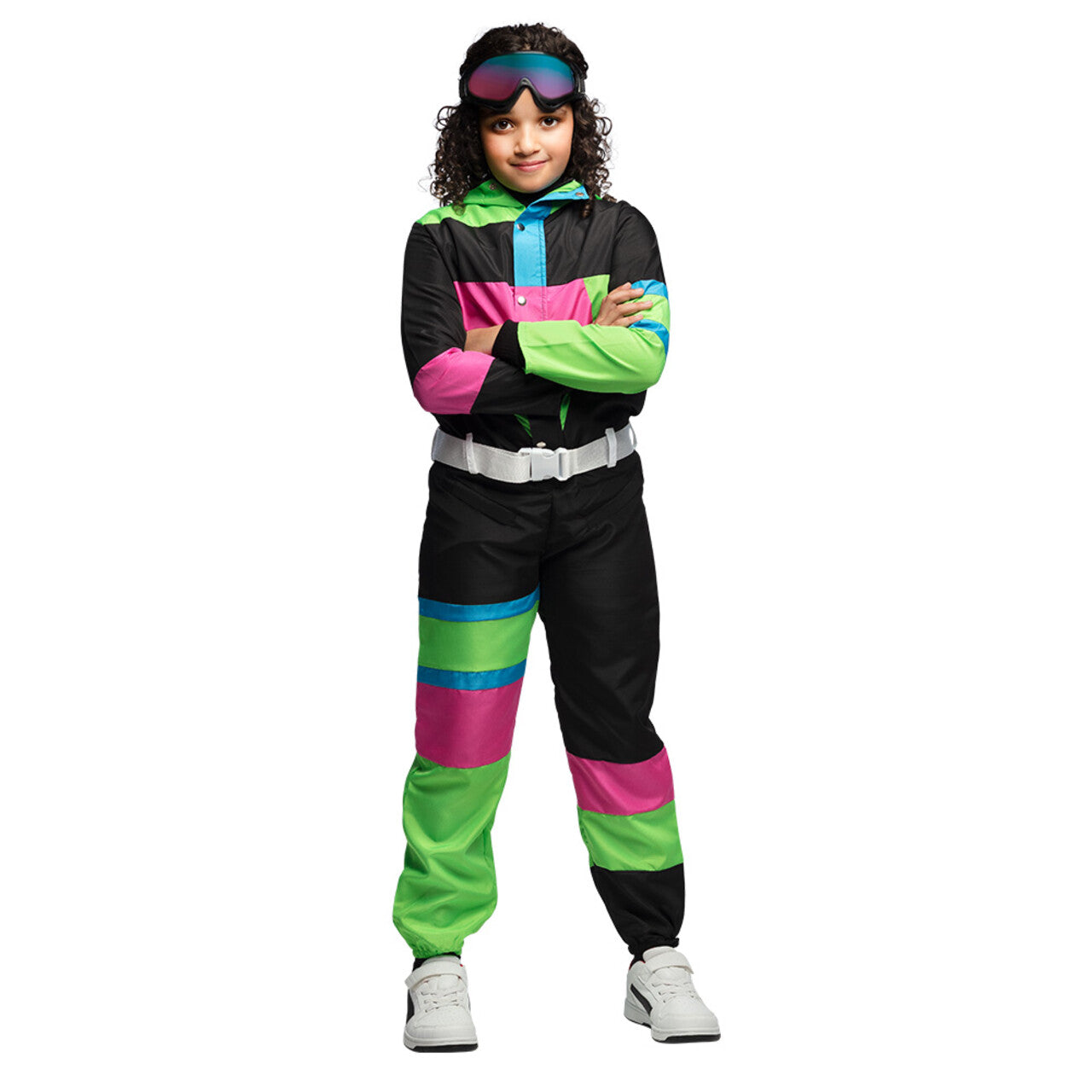 Op deze afbeelding zie je een Kostuums, van het merk Boland. Skipak 80s Noa Kind Kind Kostuum