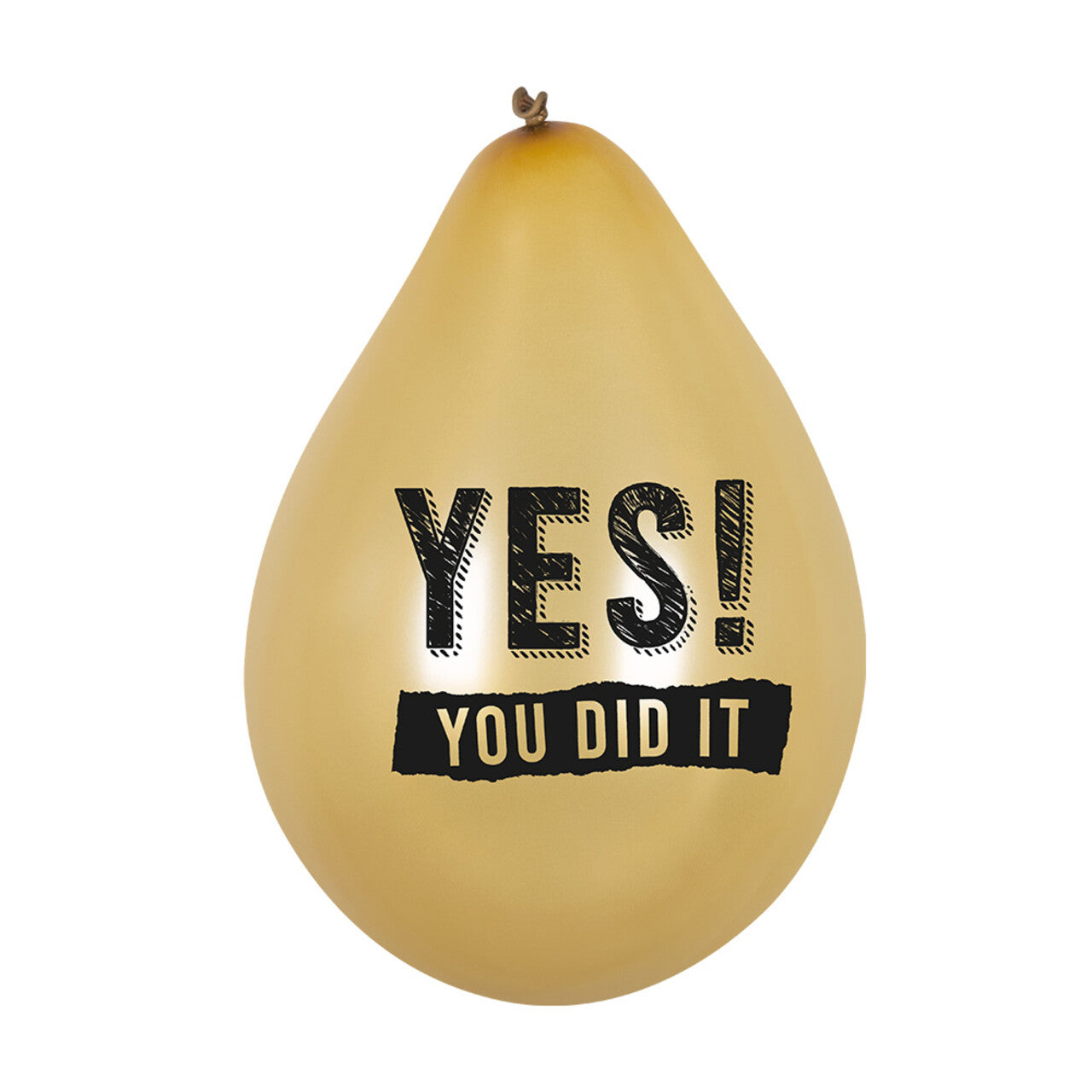 Op deze afbeelding zie je een Decoratie, van het merk Boland. Ballonnen Geslaagd Yes! You Did It