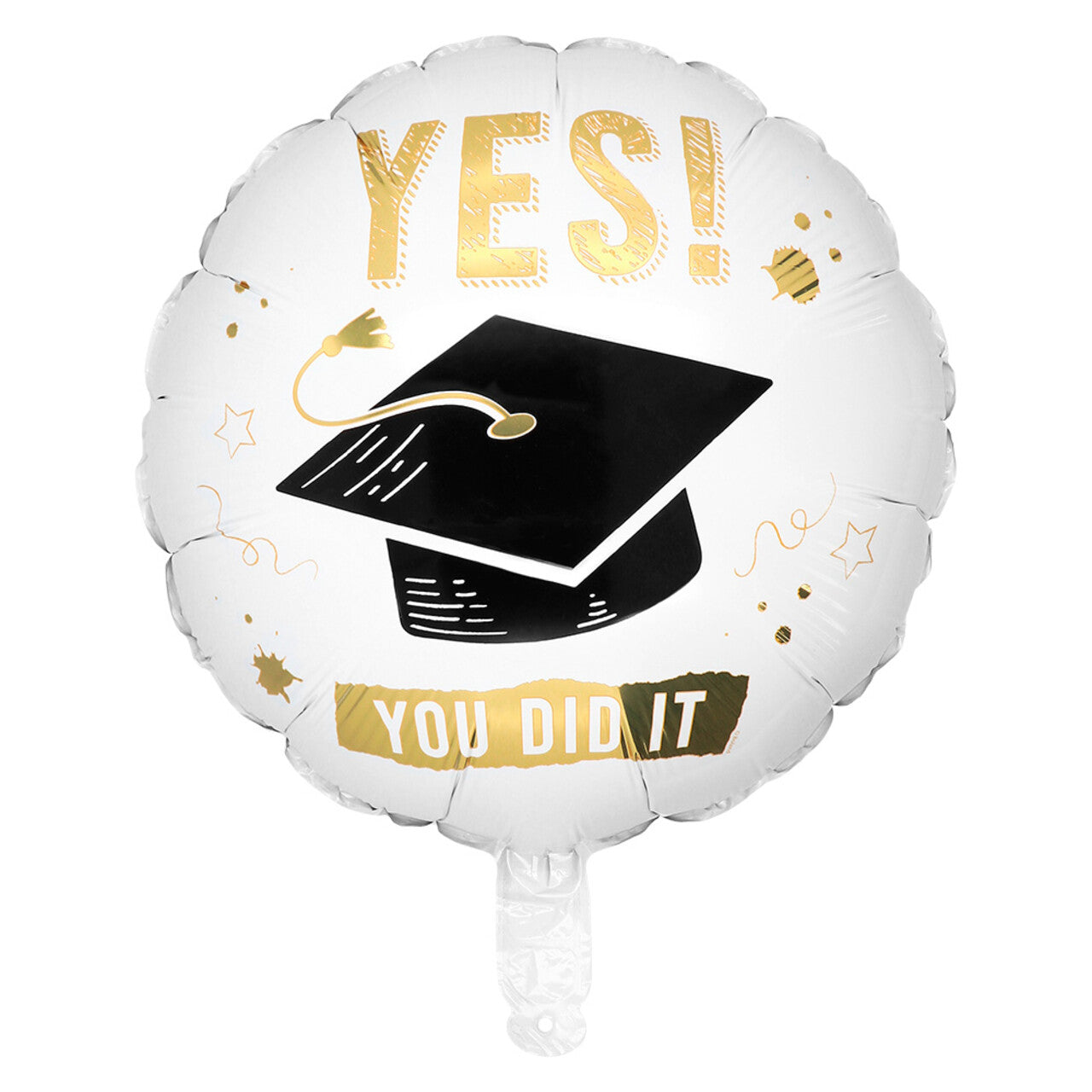 Op deze afbeelding zie je een Decoratie, van het merk Boland. Folieballon Geslaagd Yes! You Did It