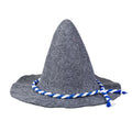 Hoed Beieren Grijs Met Lint