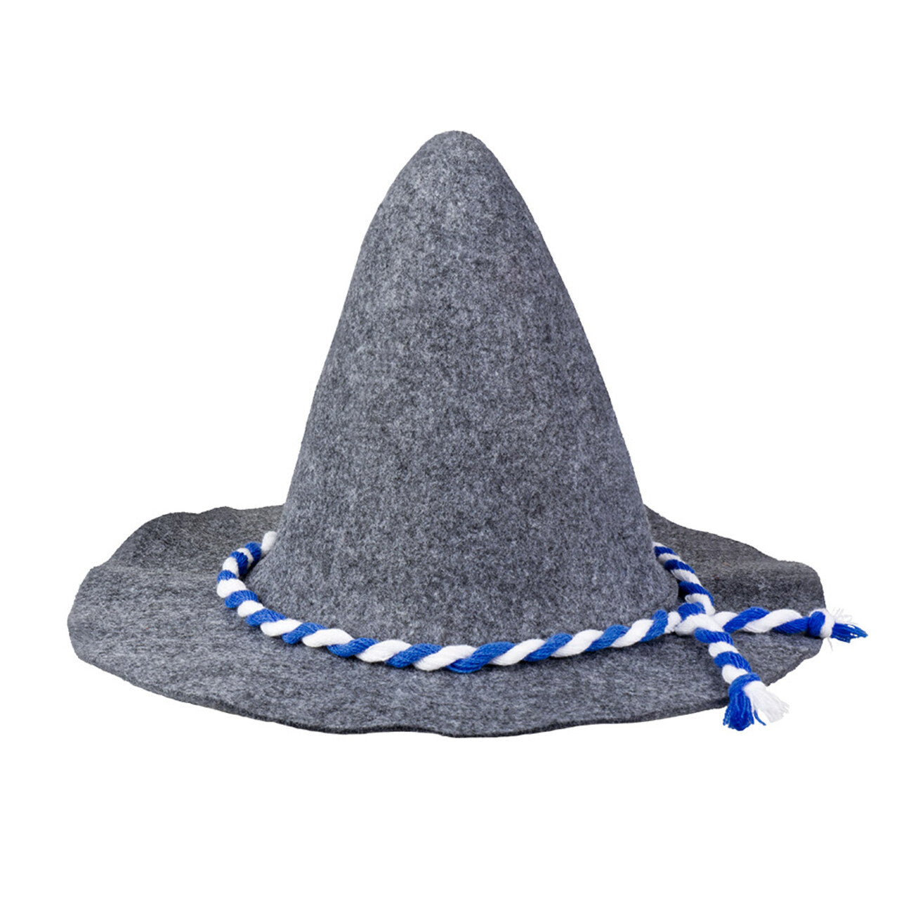 Op deze afbeelding zie je een Accessoires, van het merk Boland. Hoed Beieren Grijs Met Lint