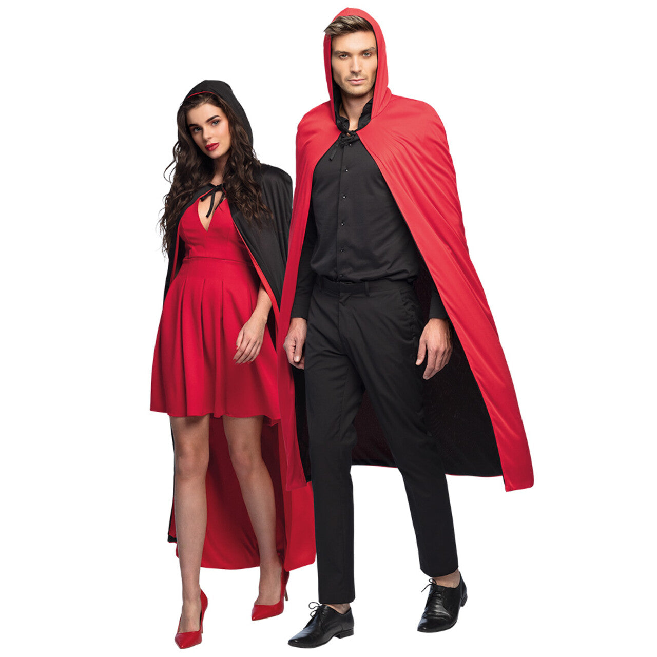 Op deze afbeelding zie je een Accessoires, van het merk Boland. Cape Twilight Zwartrood Omkeerbaar