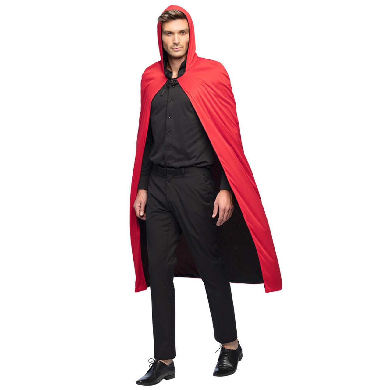 Op deze afbeelding zie je een Accessoires, van het merk Boland. Cape Twilight Zwartrood Omkeerbaar