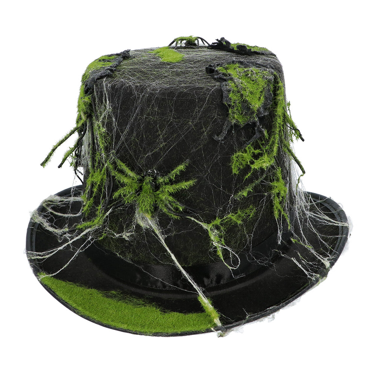 Op deze afbeelding zie je een Accessoires, van het merk Boland. Donker Moeras Hoed Met Spinrag