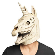 Op deze afbeelding zie je een Accessoires, van het merk Boland. Masker Stokoude Eenhoorn Schedel